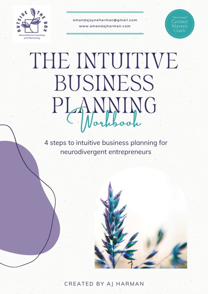 The Intuitive Business Planning Workbook cover